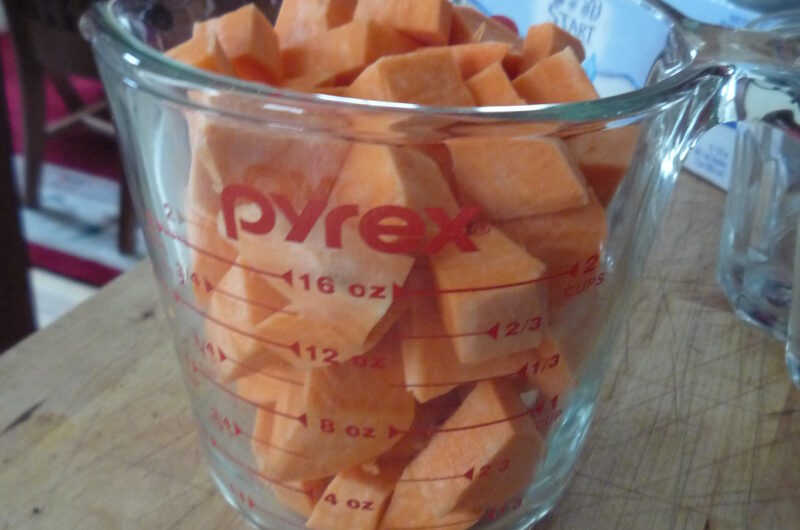 Sweet Potato Cubes